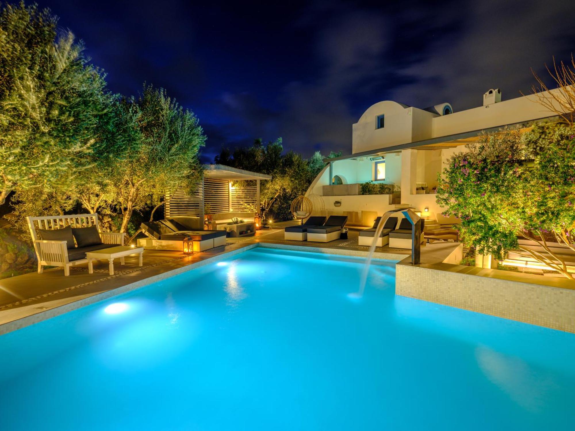 Ambeli Luxury Villa Мегалохори Екстериор снимка
